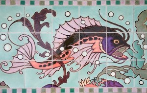 Annenberg Beach House Pool Tiles