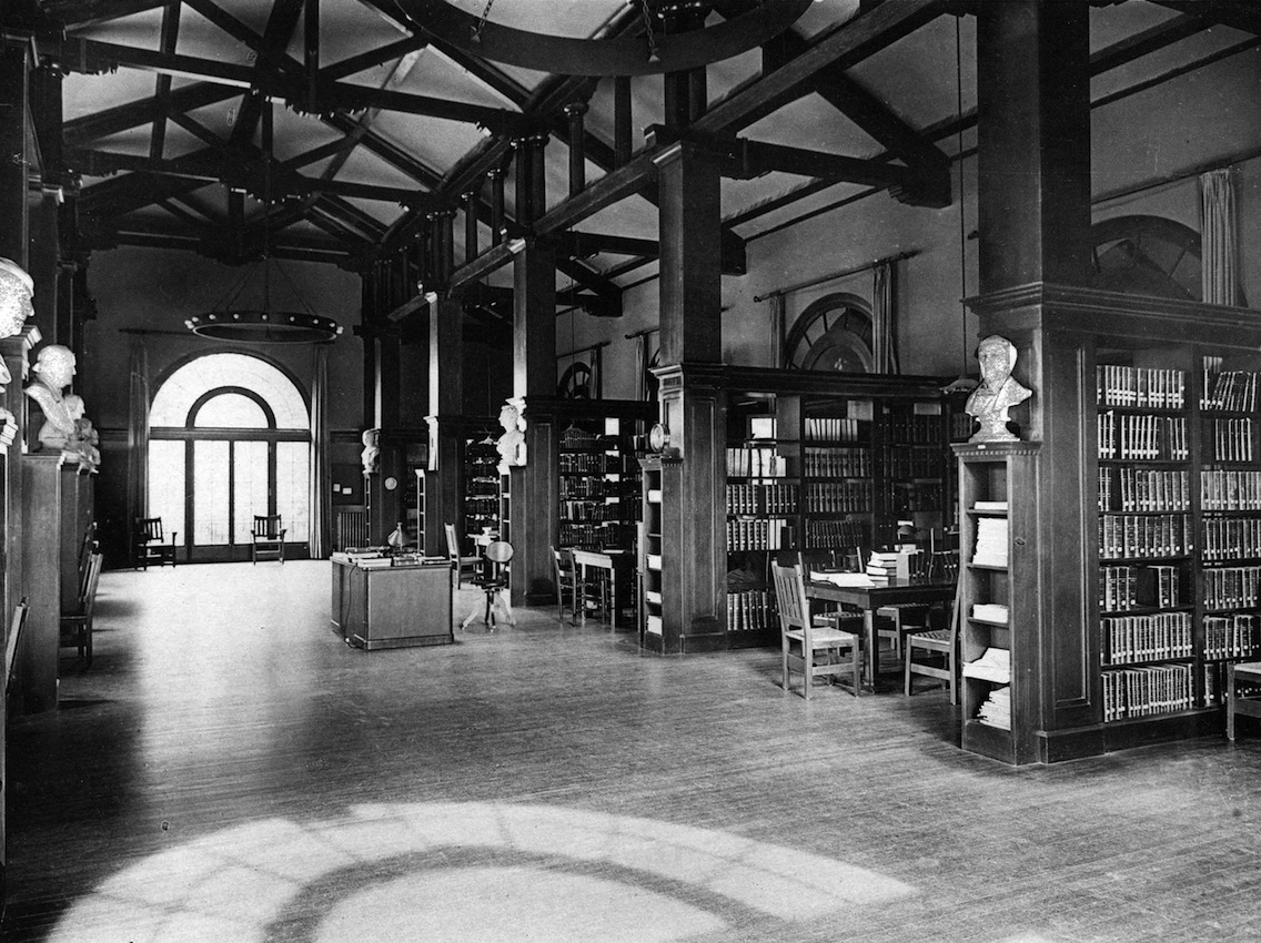 Mills College - carnegie-interior